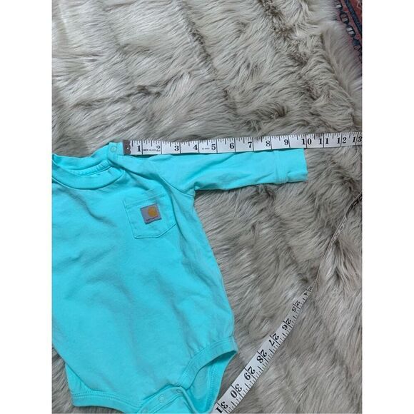 Carhartt LongSleeve Pocket bodysuit 9M - Picture 7 of 7